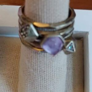 🚨FINAL PRICE c+i Geovista Stacking Rings